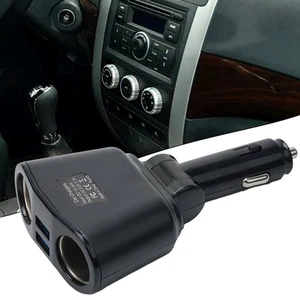 Double USB 12V-24V 3.1A Mobile Téléphone Chargeur Voiture Adaptateur LED Écran - Photo 1 sur 12