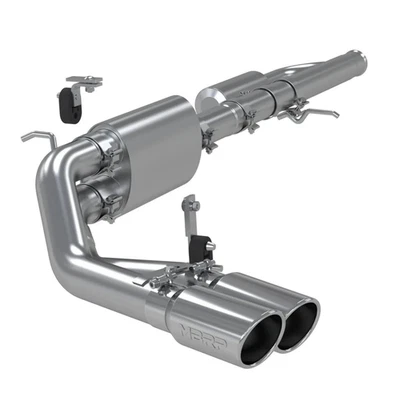 Sistema de escape MBRP CatBack punta de silenciador de tubo de 2,5"" para GMC Sierra 1500 2009-2018 Foto 1 de 4
