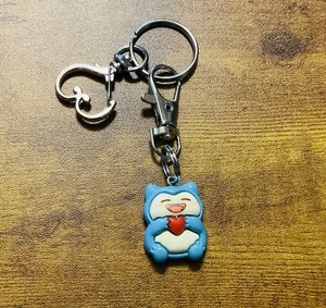 Japanischer Anime Snorlax Figur Schlüsselanhänger 3D Figur Rucksack Gepäckclip - Bild 1 von 3