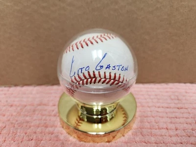 De Colección Cito Gaston AUTOGRAFIADO Béisbol ROALB Blue Jays "DiMag" ESTADO Foto 1 de 2