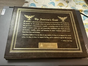 Vintage The Gold Star Wives Of America Hardcover Agenda Journal By Stylecraft - Imagen 1 de 8