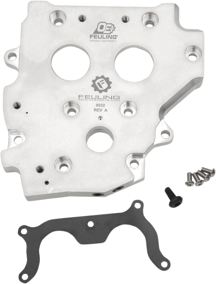 Harley Dyna Softail Touring Road King Fat Boy Feuling OE+ 1999-2006 placa de leva Foto 1 de 1