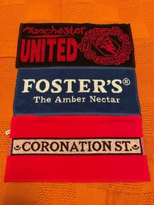 Beer Bar Towels 3 Cotton Mats New Commercial Grade Good for Golf Fishing 49/22cm - Picture 1 of 12
