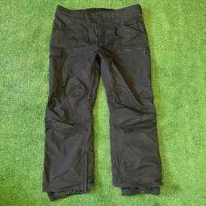 Pantalones de esquí Burton Living Forro Snowboard para hombre talla XXL cargo negros impermeables - Imagen 1 de 9