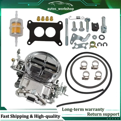 500 CFM Carburetor 2 Barrel Fits For Ford Jeep GMC Dodge Manual Choke Carb - Изображение 1 из 4