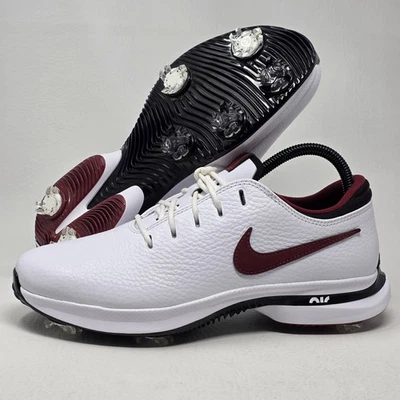 Zapatos de golf Nike Air Zoom Victory Tour 3 para hombre talla 7,5 blanco granate DV6798-104 Foto 1 de 4