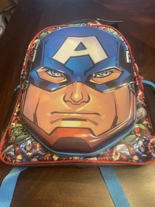 Marvel Avengers Captain America Back Pack NWT - Picture 1 of 3