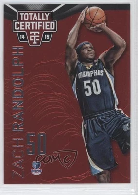 2014-15 Panini Totally Certified Platinum Red /279 Zach Randolph #5 - Image 1 of 2