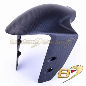 Ducati 899 959 1199 1299 Panigale MATTE Carbon Fiber Front Fender Mud Guard - Picture 1 of 4