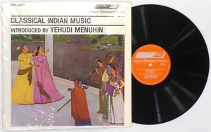 Yehudi Menuhin "CLASSICAL INDIAN MUSIC" Vinyl Stereo LP, London 33rpm, NM/NM - Picture 1 of 4