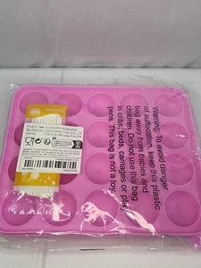 Silicone Cake Mold 20-cavity Cakepop Baking Mold W/sticks NEW - Picture 1 of 4