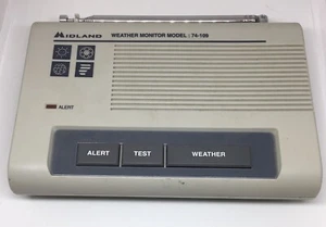 Monitor meteorológico Midland 74-109 radio meteorológica con adaptador incluido. - Imagen 1 de 1