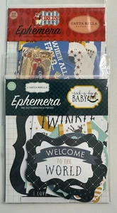 Carta Bella Ephemera Die Cut Cardstock-Variations-Circus or rock-a-bye-BABY - Picture 1 of 7