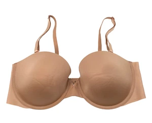 Victoria's Secret 38C Sexy Illusions Uplift Strapless Bra multiway Nude beige - Picture 1 of 9