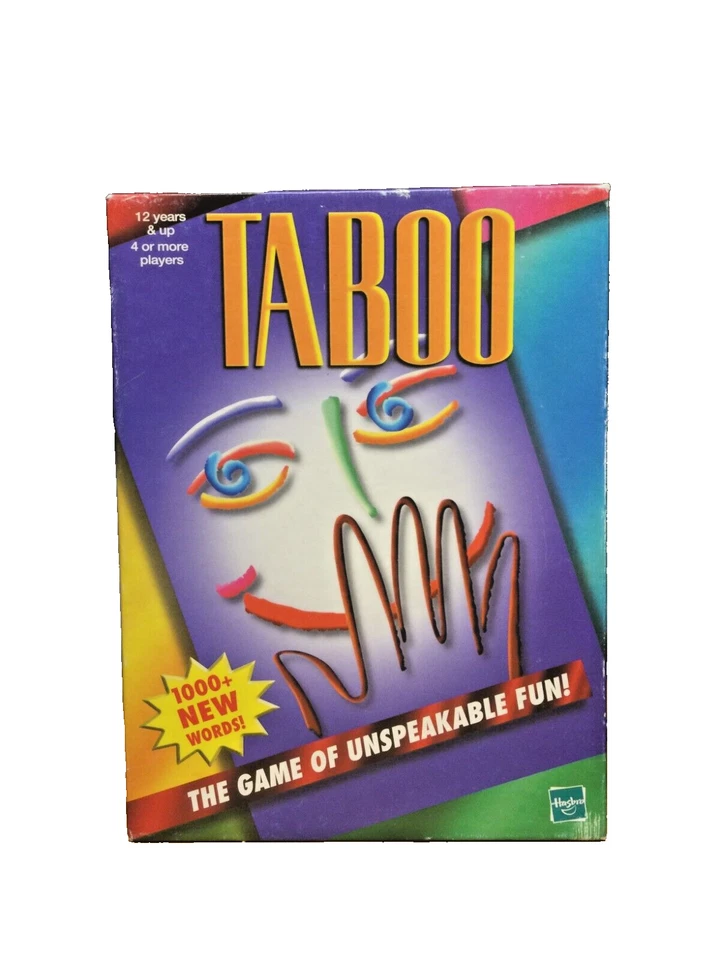 Vintage Taboo: The Game of Unspeakable Fun - MB Games 1994 Board Game - Image 1 of 1