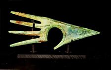 Axe A Digitation - 1500 BC - With Expert COA - Luristan Bronze Spiked Axle Head