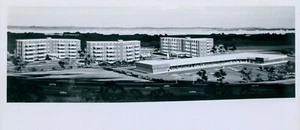 1968 Press Photo artist drawing of new shopping center Eastlake Lake County Ohio - Picture 1 of 2