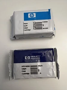2x czarny wkład atramentowy HP 26 51626A nowy oryginalny zapieczętowany pakiet dwa wygasły - Zdjęcie 1 z 1