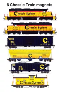 6 imanes Andy Fletcher sistema tren de carga Chessie - Imagen 1 de 1