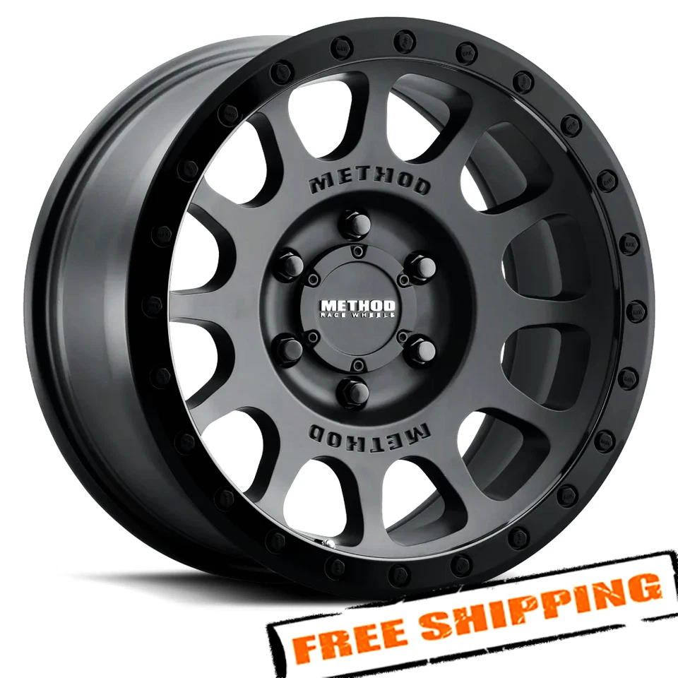 Method Race 305 NV Wheel 16x8 (0, 6x139.7, 108) Black Single Rim - Image 1 of 4
