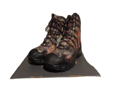 Browning Mens Buck Shadow Waterproof Boots 800G 10.5 NEW - Image 1 of 4