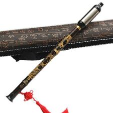 Flutes Bawu Pipe Bamboo Black Characteristic Detachable Musical Instruments