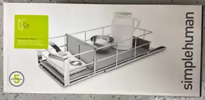 Simplehuman 9 Zoll Ausziehbarer Schrank Organizer Schwerer Stahlrahmen - Bild 1 von 1