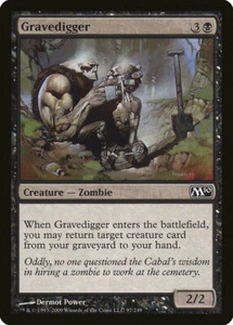 1x FOIL Gravedigger M10 2010 #097 MTG magic English NM/Unplay common C card - Picture 1 of 1