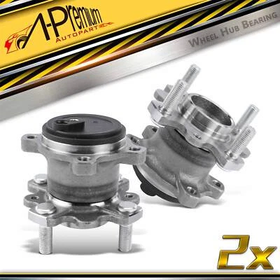 2x Conjunto de buje de cojinete de rueda trasero derecho y derecho para Scion iA Toyota Yaris iA Yaris tracción delantera Foto 1 de 4