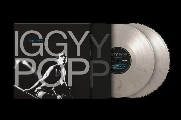 IGGY POP - Pop Music 2024 Dutch 180 Gram Ash Grey Vinyl 2 LP Set New - Image 1 of 1