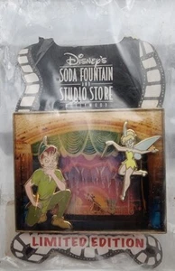 DSF Disney Pin Inside El Capitan Theatre Peter Pan & Tinkerbell LE300 PP76519  - Picture 1 of 2