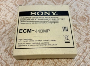 Sony ECM-44BMP Omnidirectional Lavalier Microphone with 3.5mm Locking Mini Jack  - Picture 1 of 3