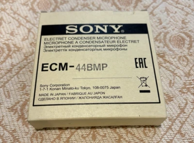 Sony ECM-44BMP Omnidirectional Lavalier Microphone with 3.5mm Locking Mini Jack  - Image 1 of 3