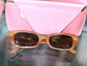 Vintage Kate Spade - made in Italy - Sunglasses IVY/S 135 brown w/case - Picture 1 of 8