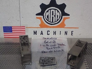 Numatics Manifold Blocks New Old Stock (Lot of 2) 1 Is Missing Plate See Pics - Picture 1 of 10