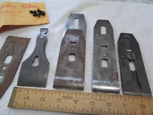 Tapa de palanca Early Stanley de 2" y 3 hojas de avión ("T" y victoria) con interruptores de astillas en muy buena condición - Imagen 1 de 13