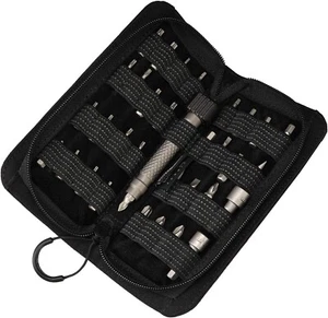 MecArmy SDG2 schwarz tragbar 33-in-1 Titan Schraubendreher Set mit Nylontasche - Bild 1 von 5