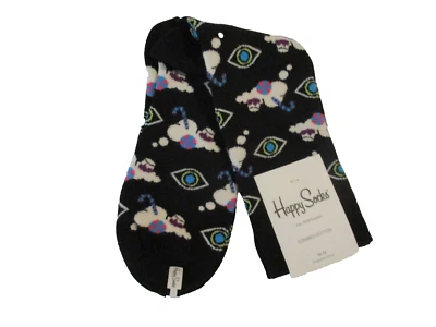 NUEVOS CALCETINES HAPPY PARA HOMBRE 10-13 NEGRO BLANCO NUBE DULCES SUEÑOS DISEÑO CARAMELO ALGODÓN Foto 1 de 4
