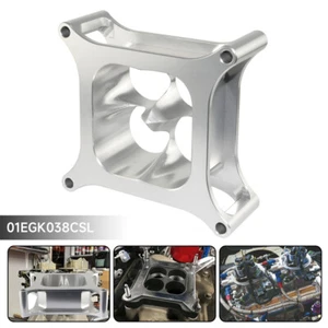 2 inch T6 Aluminum 4150 CNC Machined Carburetor Spacer Square Bore 4 Port - Picture 1 of 11