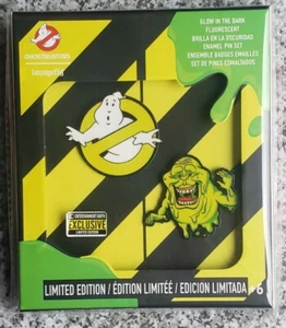 Ghostbusters Glow-in-the-Dark Pin 2er Set Entertainment Earth Exclusive 1/1200 - Bild 1 von 6