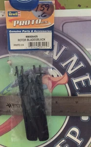 Revell RMXE6425 Rotor Blades, Black: Proto CX NewInPackage 🇺🇸 USA Shipped - Picture 1 of 2