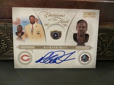 National Treasures Emblems of the Hall Autograph Bears Richard Dent 2/5 2011