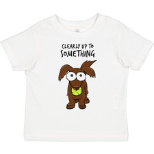 Inktastic Clearly Up To Something-long Haired Dachshund Toddler T-Shirt Animals