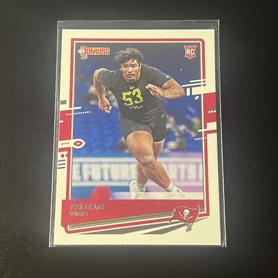 2020 Donruss Tristan Wirfs #279 Tampa Bay Buccaneers Football Card - Image 1 of 2