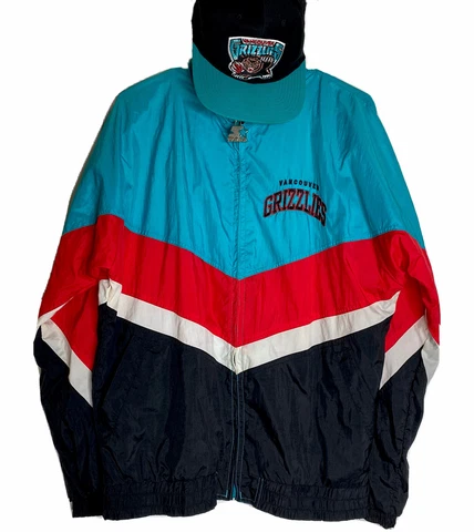 Memphis Grizzlies Jacket & Cap Authentic Cover