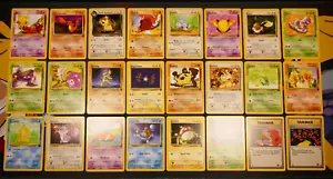 LP/NM (Unlimited) COMPLETE Pokemon TEAM ROCKET Set 24-Card COMMON Non-Holo WOTC - Picture 1 of 3