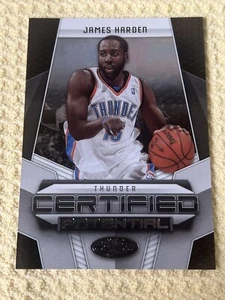2009-10 Panini Certified Potential /500 James Harden #25 Rookie RC OKC - Picture 1 of 2