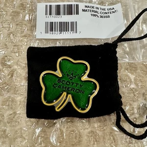 Scotty Cameron Kleeblatt Cameron Münze Ball Marker - St Patrick's Day - Bild 1 von 2