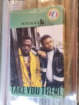 PETE ROCK & C.L. SMOOTH TAKE YOU THERE CASSETTE USA EDITION SEALED RAP HIP HOP - Image 1 of 4