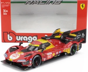 Ferrari 499P 3.0L V6 #50 Winner 2024 24h Le Mans in 1:43 scale by Bburago - Picture 1 of 2
